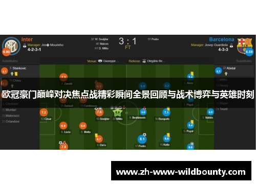 欧冠豪门巅峰对决焦点战精彩瞬间全景回顾与战术博弈与英雄时刻 欧冠豪门巅峰对决焦点战精彩瞬间全景回顾与战术博弈与英雄时刻